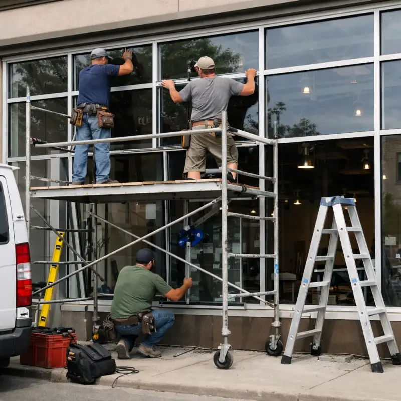 Commercial Window Installation Woodruff